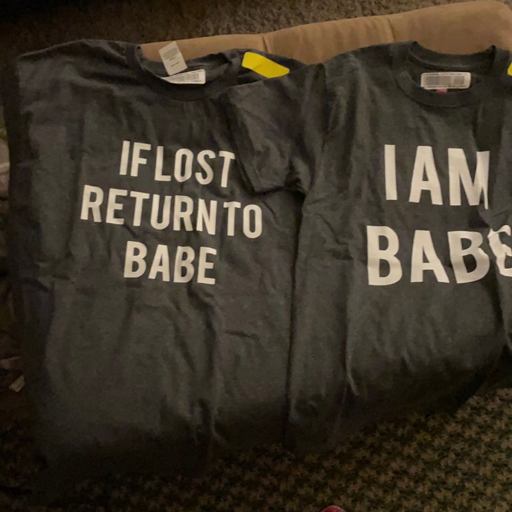 Matching T shirts🥰